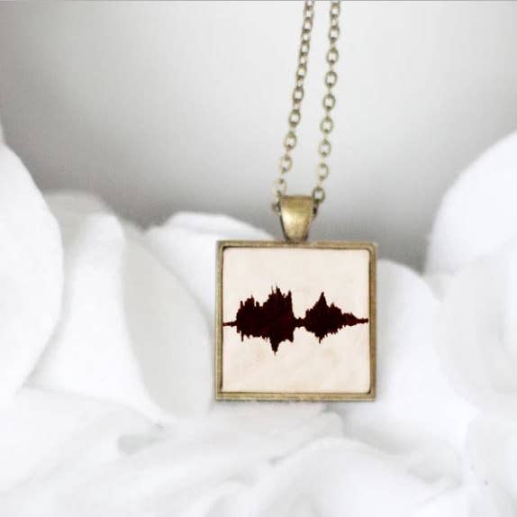 I love you sound wave for wholesale by Little Allegory