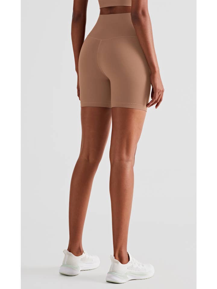 91thelabel - Wholesale Athletic Shorts - Women's - NEW Colors! Luna High Waist Mid-Thigh Biker Short 32