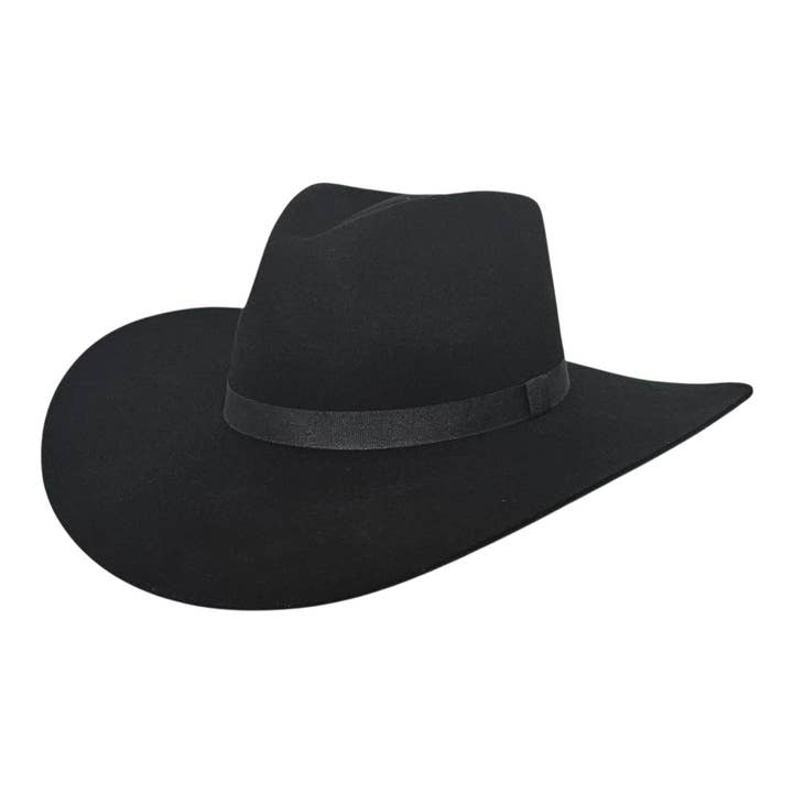 DURANGO BLACK 5X WOOL CASHMERE for wholesale by Gone Country Hat Co.
