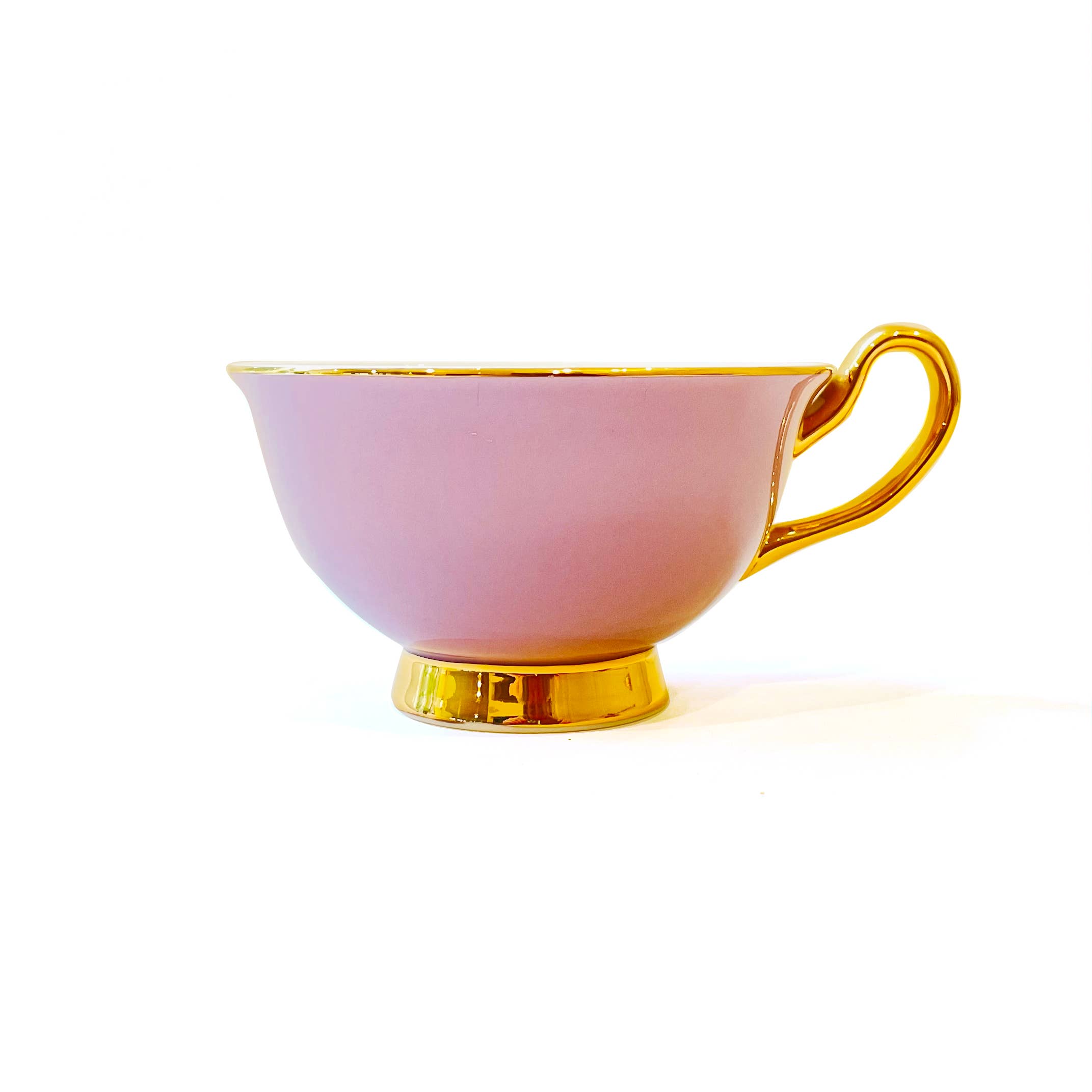 LyndalT - Wholesale Coffee/Tea Cup - Lavender Teacup and Saucer - 250mL1
