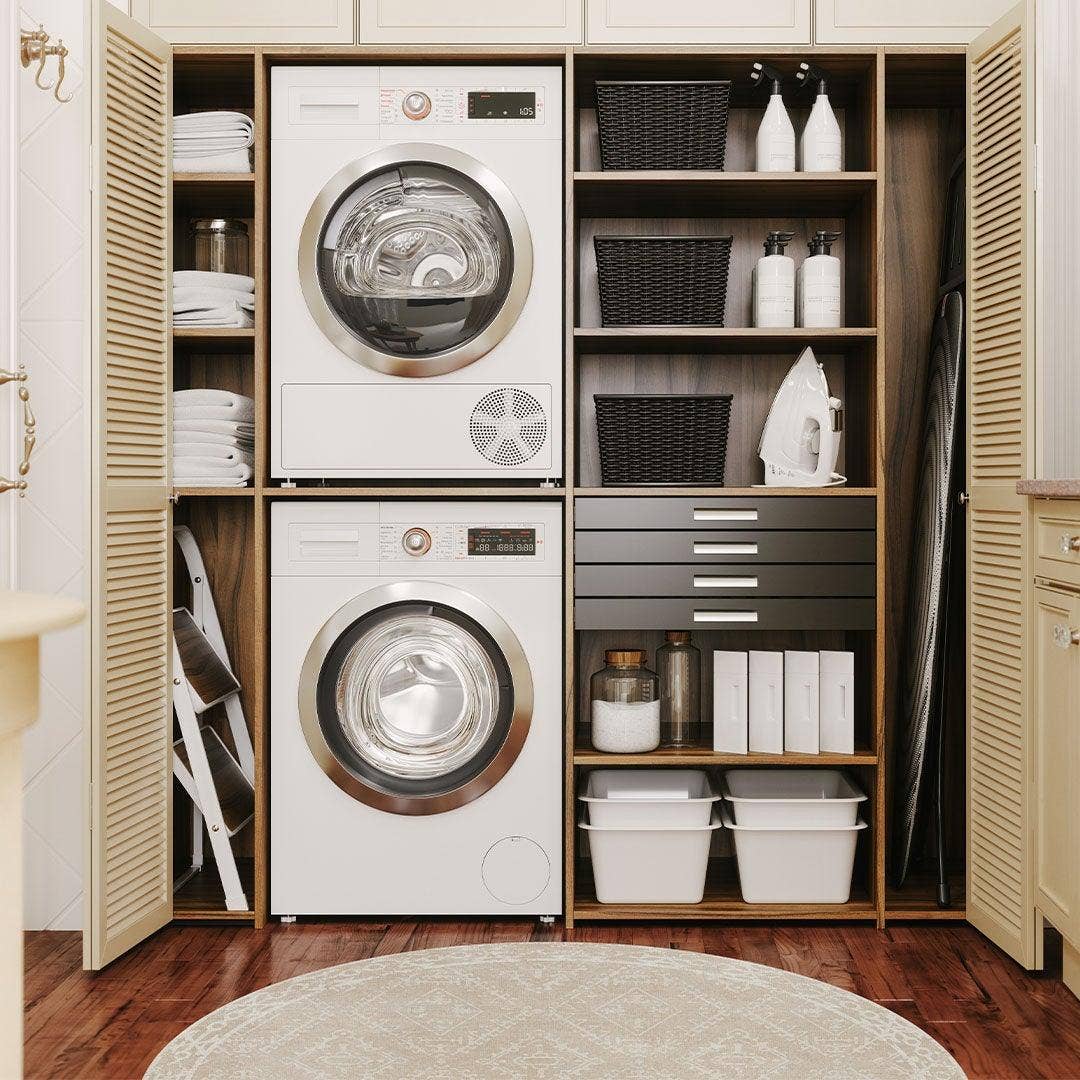 Carolina Creekhouse - Wholesale Area Rug - McCall FloorFlat | Beige - Premium Vinyl Mat3