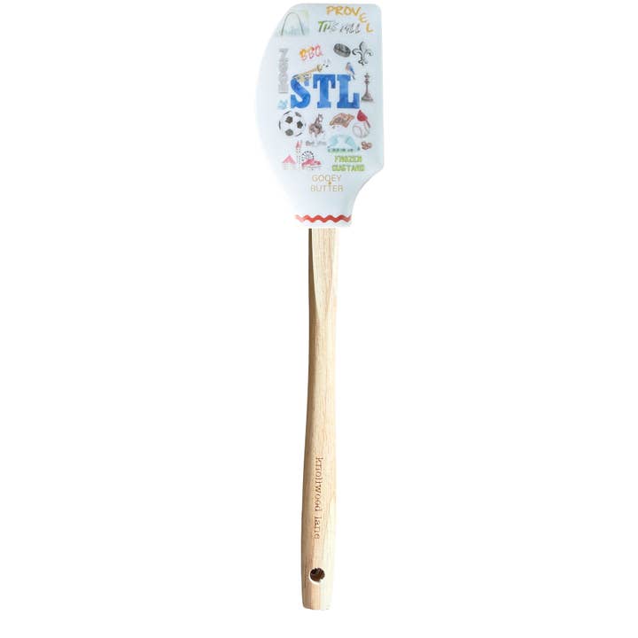 Saint Louis Collage Silicone Spatula for wholesale by Knollwood Lane