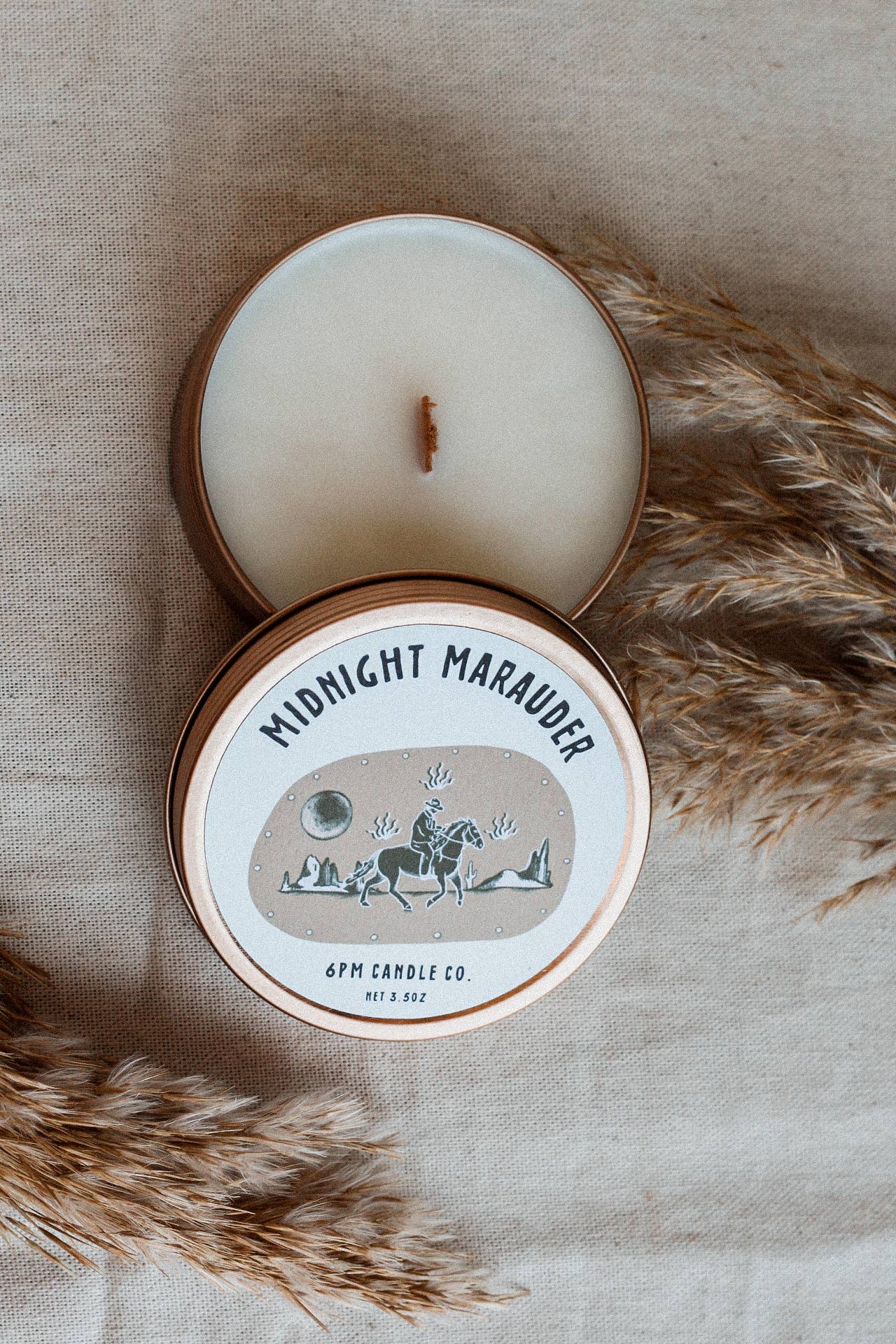 6pm Candle Co. - Wholesale Travel Candles - Midnight Marauder - Travel Candles1