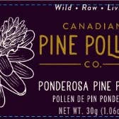 Canadian Pine Pollen Company Ltd. - Vendita all'ingrosso Proteine/superfood in polvere - Polline di pino Ponderosa in polvere - 30g (1 oz)