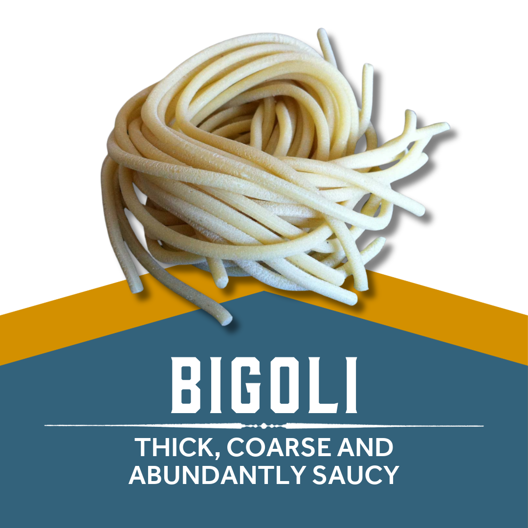 Sfoglini - Wholesale Pasta - Bigoli, Organic Durum Semolina Pasta1