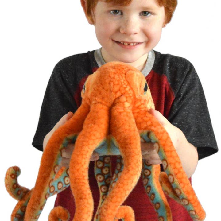 VIAHART Toy Co. - Wholesale Stuffed/Plush Toy - Kids & Baby - Olympus The Octopus | 18 Inch Stuffed Animal Plush