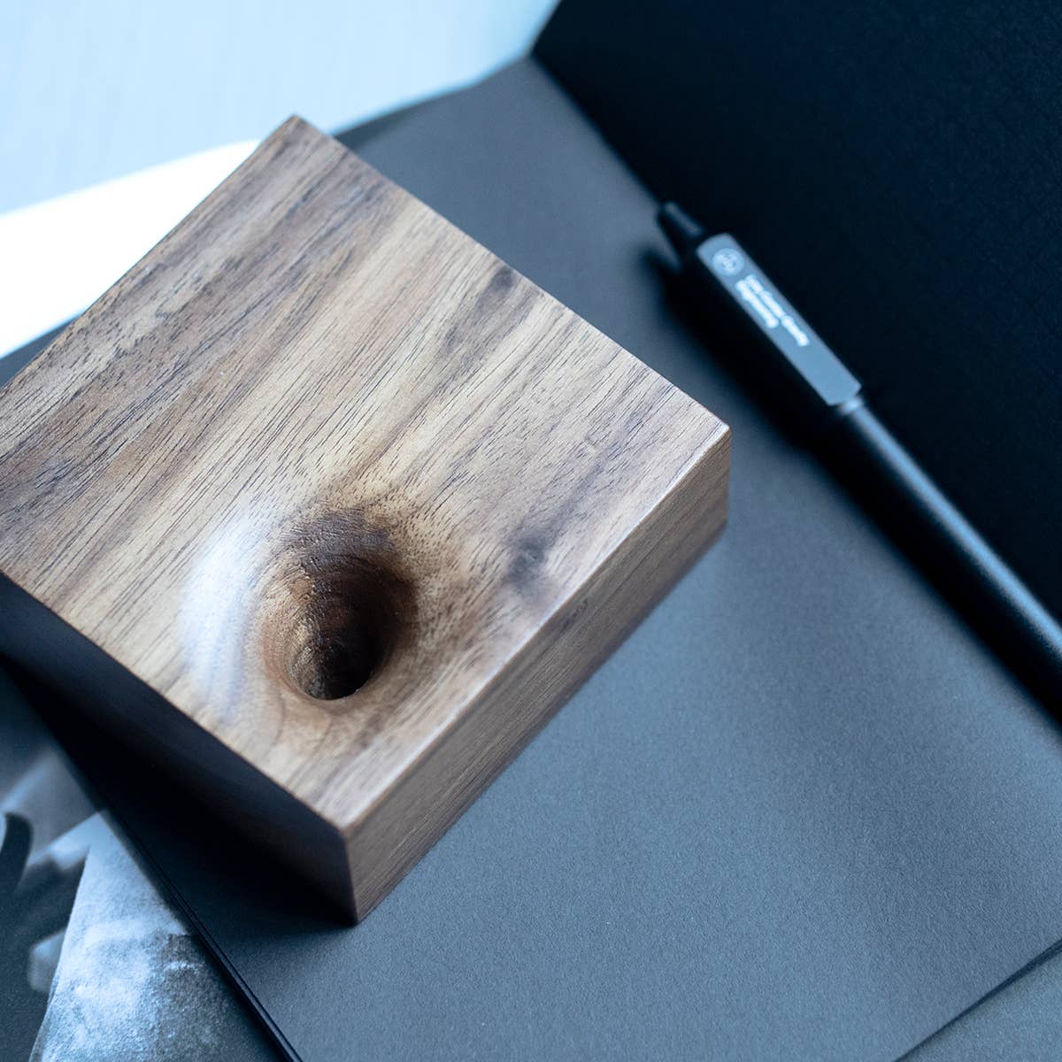 HMM - Venta al por mayor Portalápices - Bloque de nogal20