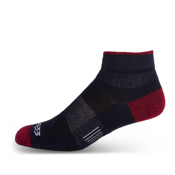 Liner - Chaussettes de cheville en laine Mountain Heritage pour la vente par Runners Essentials by Without Limits
