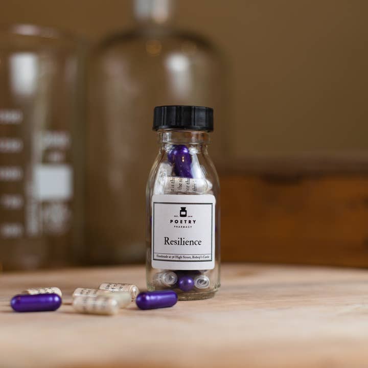 Resilience - Poetry Pills (Large) for wholesale by Poetry Pharmacy