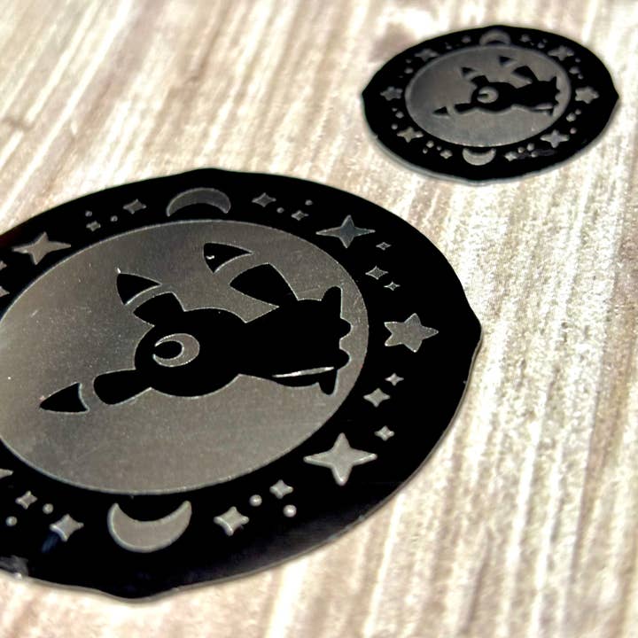 Winterra LLC – Engroshandel Klistermærke – Spejlede Umbreon Vinyl klistermærker | Pokemon Eeveelutions2