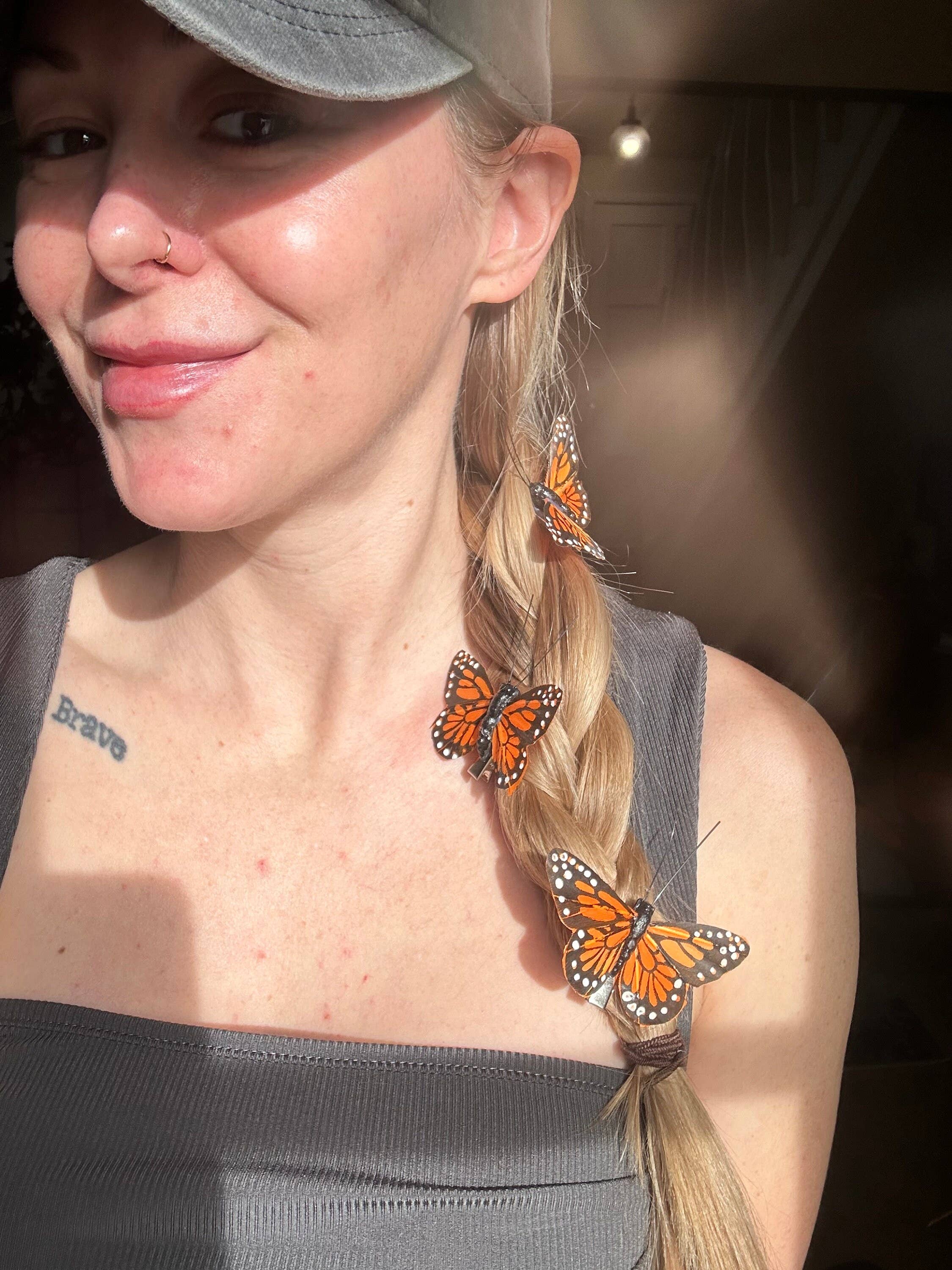 Shutterhaus – wholesale Hair clip – Women’s – Butterfly Hair Clips - Renaissance Faire Fairy Accessories2