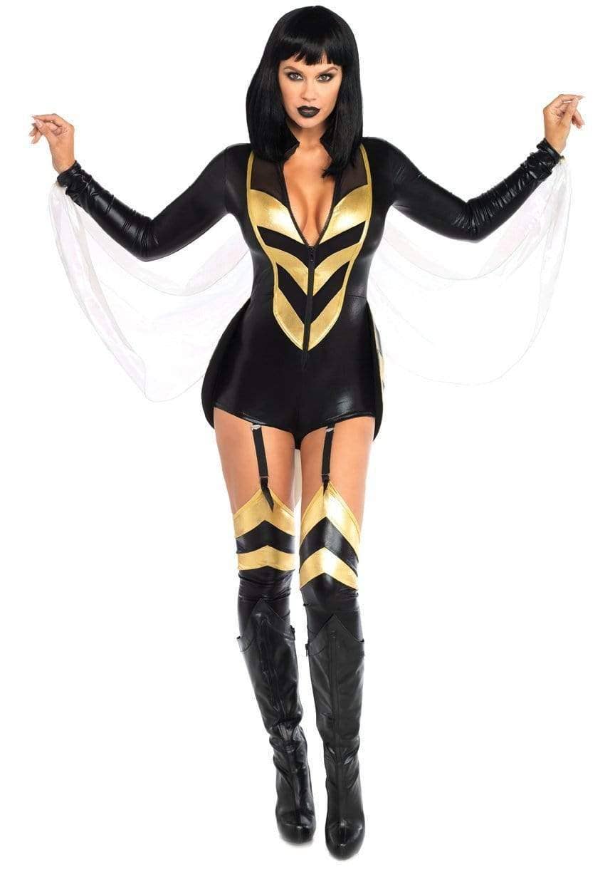 Black Gold Hornet Honey Wasp Costume for wholesale on Faire2
