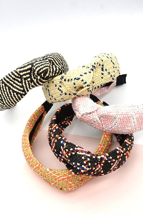 JOSSLYN by wall to wall - Wholesale Fashion Headband - Women's - KNOTTED HEADBAND | 40HB0142