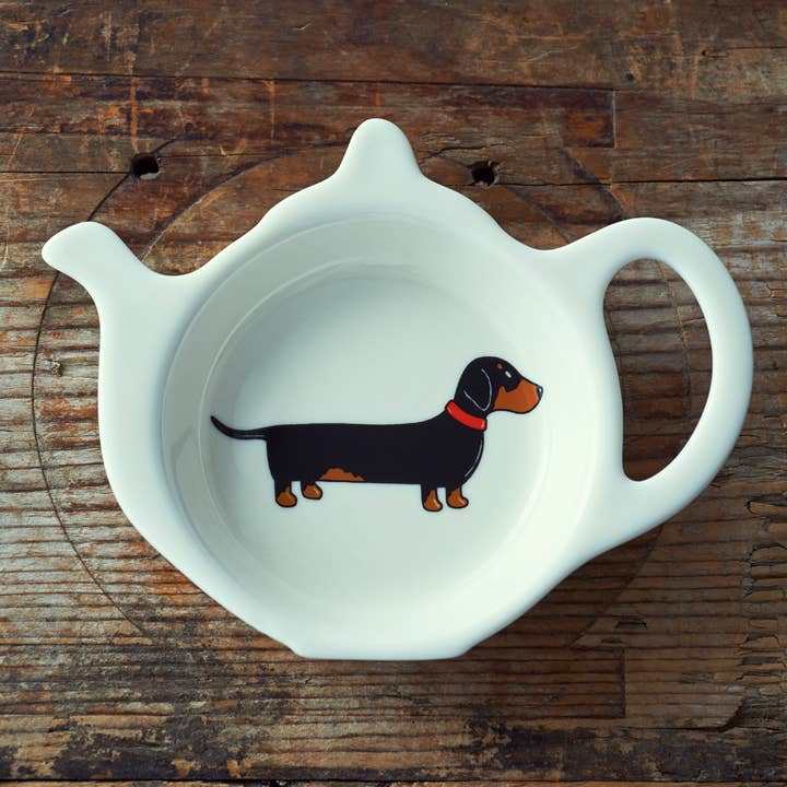 Sweet William Designs - Wholesale Jewelry Dish - Teabag Dish - Dachshund