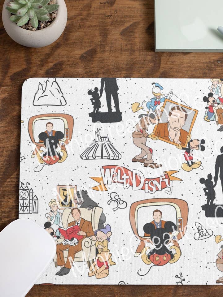 Alfombrilla de ratón Walt Magical | Alfombrilla de inspiración mágica para venta al por mayor de Minnie Creations Co.