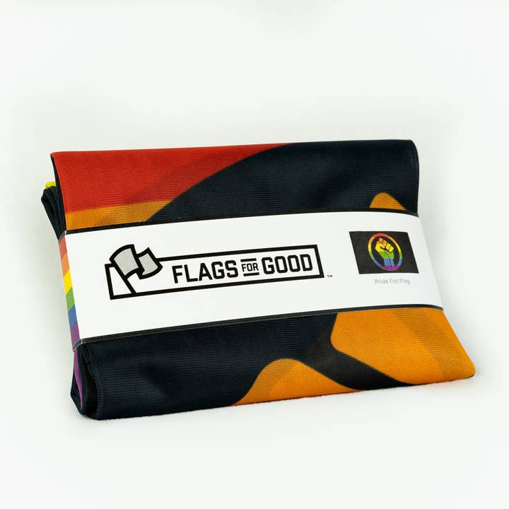 Flags For Good - Wholesale Flag - Black Lives Matter Pride Fist Flag
