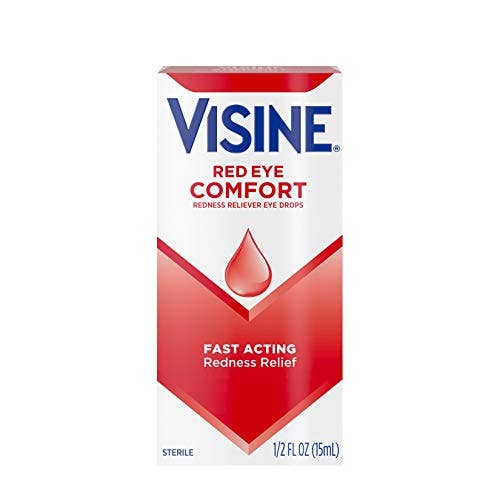 Shop The King - Wholesale Eye Cream/Gel - Visine Red Comfort . 5 oz 1 Per Bottle0