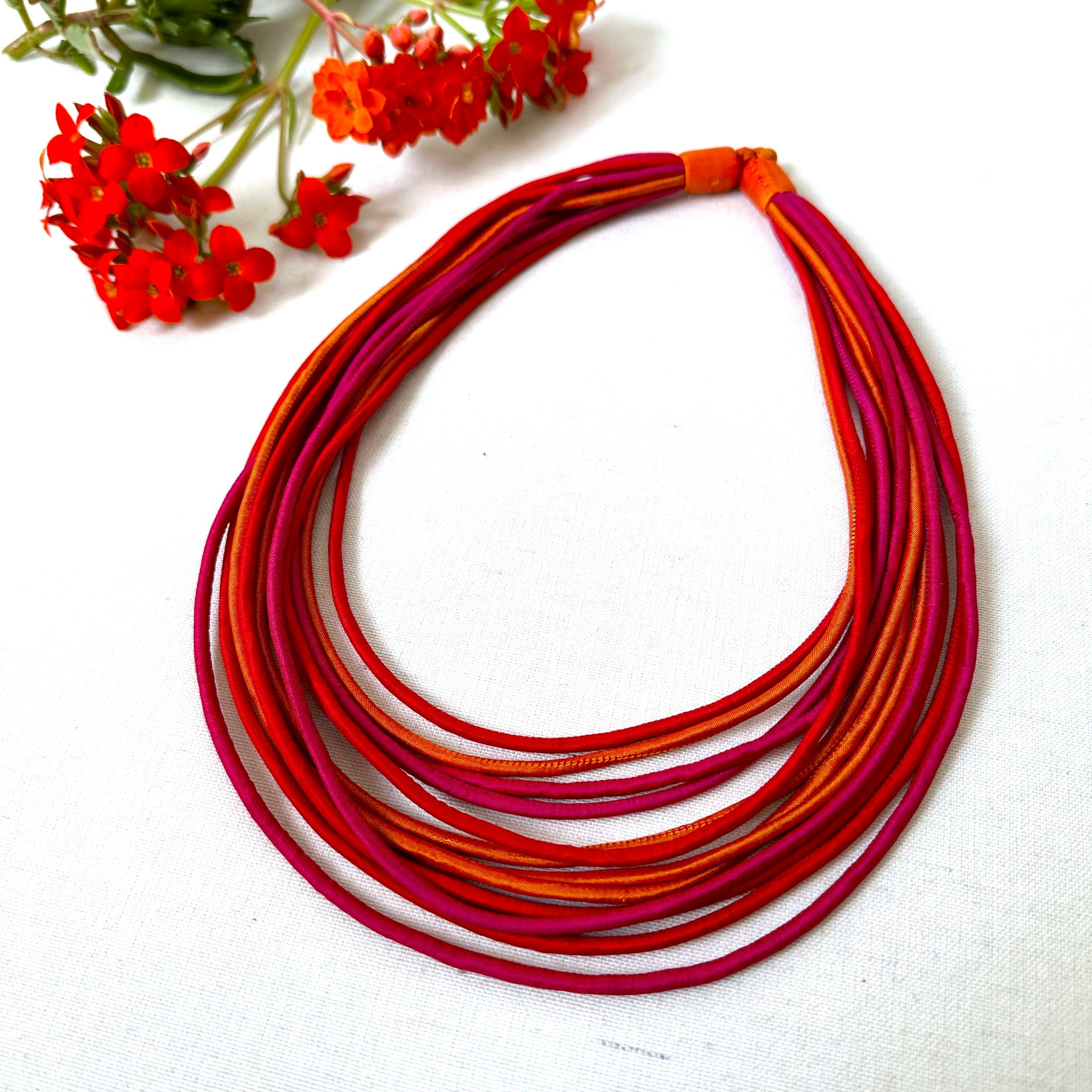 Sophie Silks - Wholesale Bib Necklace - Multi Strands Necklace0