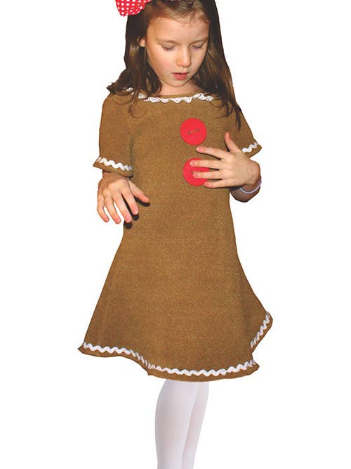 Dress Up America - Wholesale Costume - Kids - Gingerbread Costume