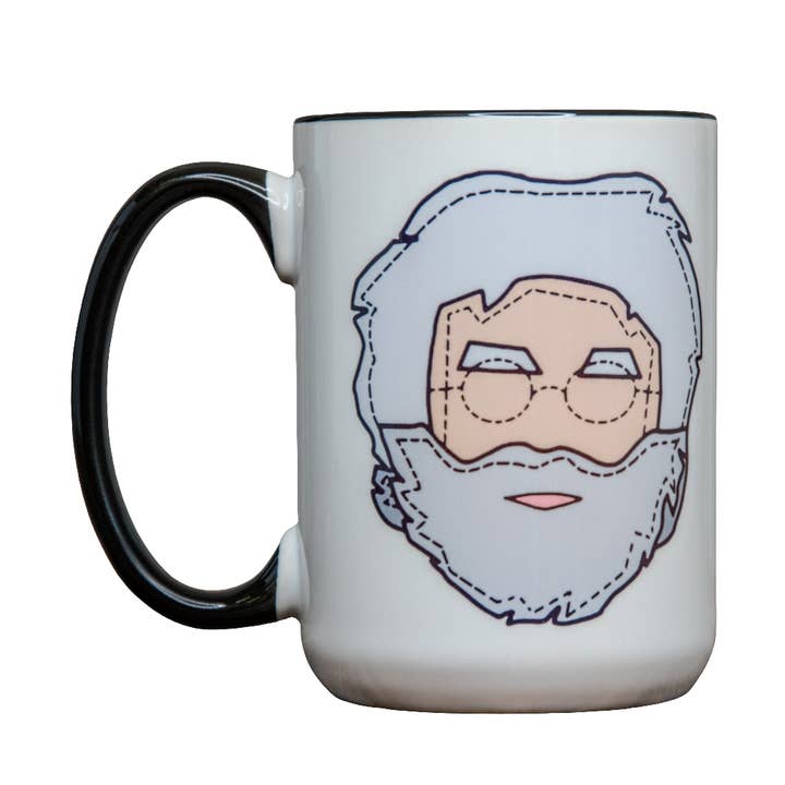 The Icon Series Krus | Den STORE kaffekop | Håndtrykte originale kunstkrus | Jerry for engroshandel hos In Blue Handmade