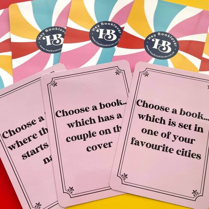 Hey Booklover - Wholesale Card Game - TBR Cards - Book Lover Gift