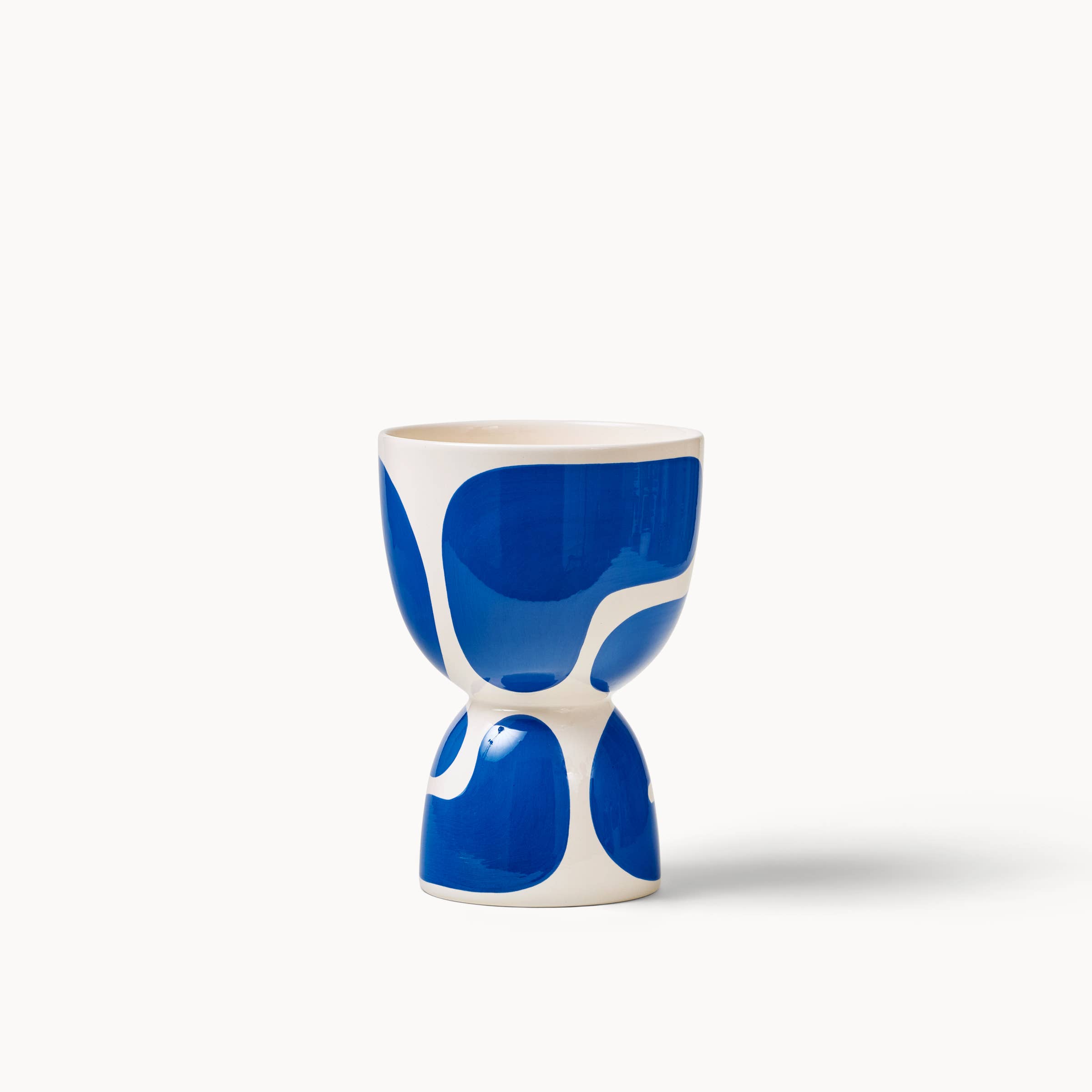 Franca - Vente Pot - Jardinières empilées en blocs de couleur cobalt (brillant)4