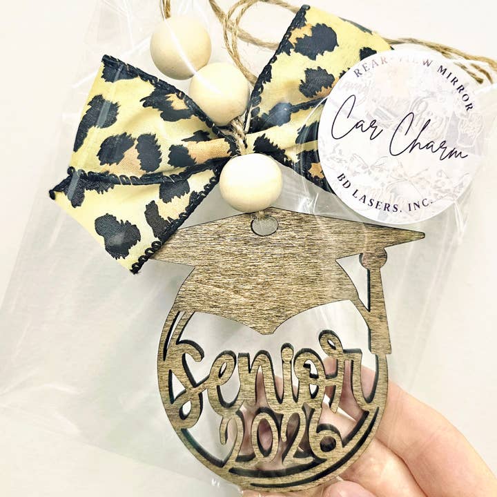 BD Lasers INC. - Wholesale Car Decorative Charm - Unisex - Senior 2026 Graduation Car Charm Ornament Back to School2