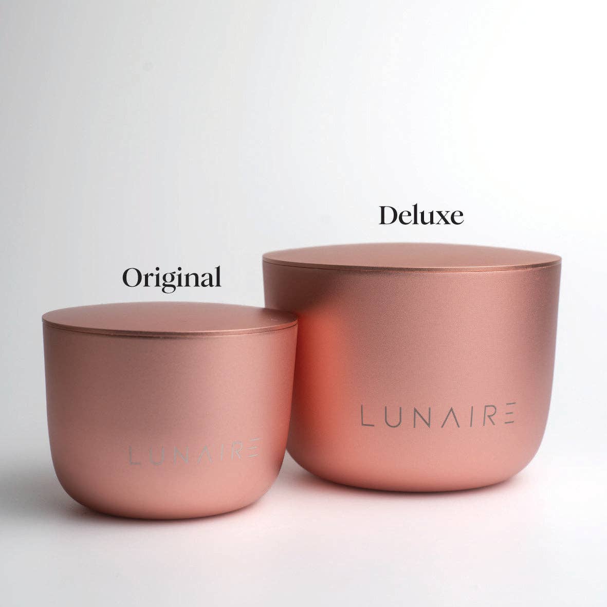 Lunaire - Wholesale Jar/Filled Candle - Rose Gold Jar + Afternoon Bloom Pod7