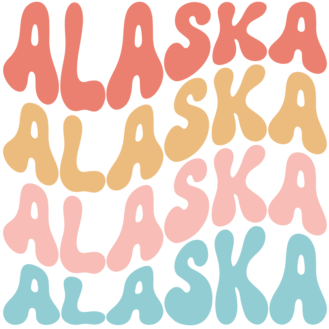 Daisy Mae Designs - Vente Aimants - Tous les 50 États Aimant Fort Acrylique Police Rétro – 2"x2"1