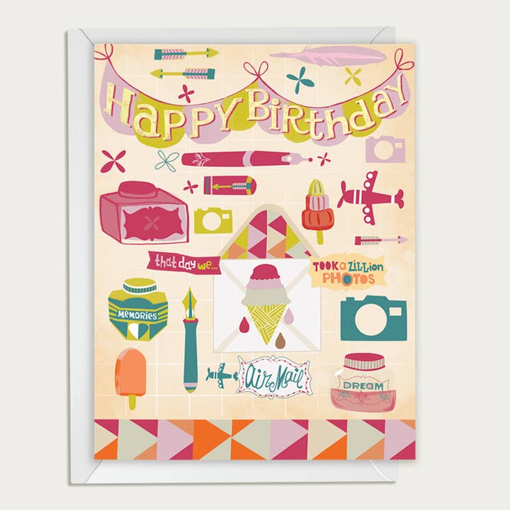 Things You Love Happy Birthday Greeting Card for wholesale by Madison Park Greetings