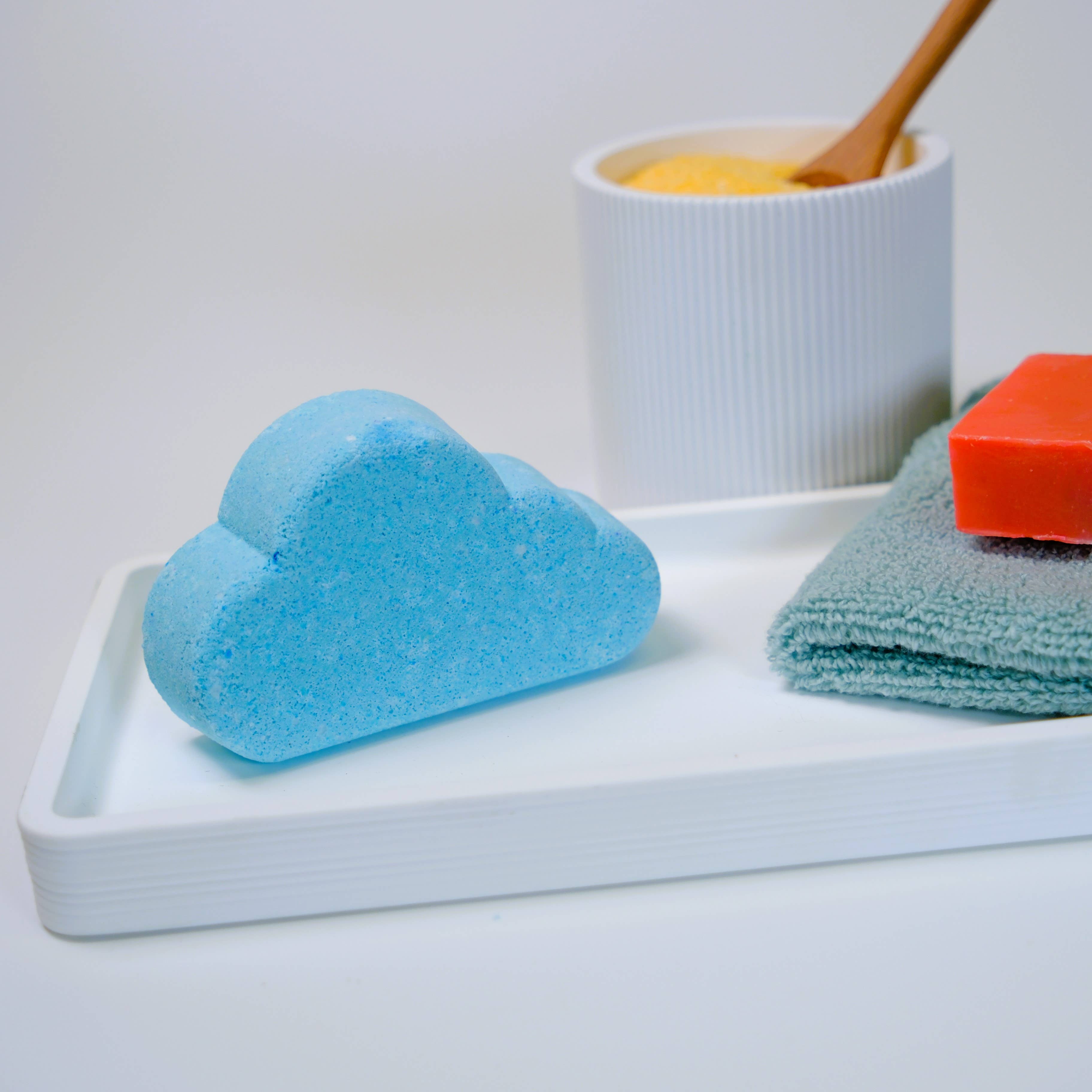 Happy Hippo Bath - Vente Bombe de bain/poudre effervescente pour le bain - Le Cloud - Bombe à bulles 1