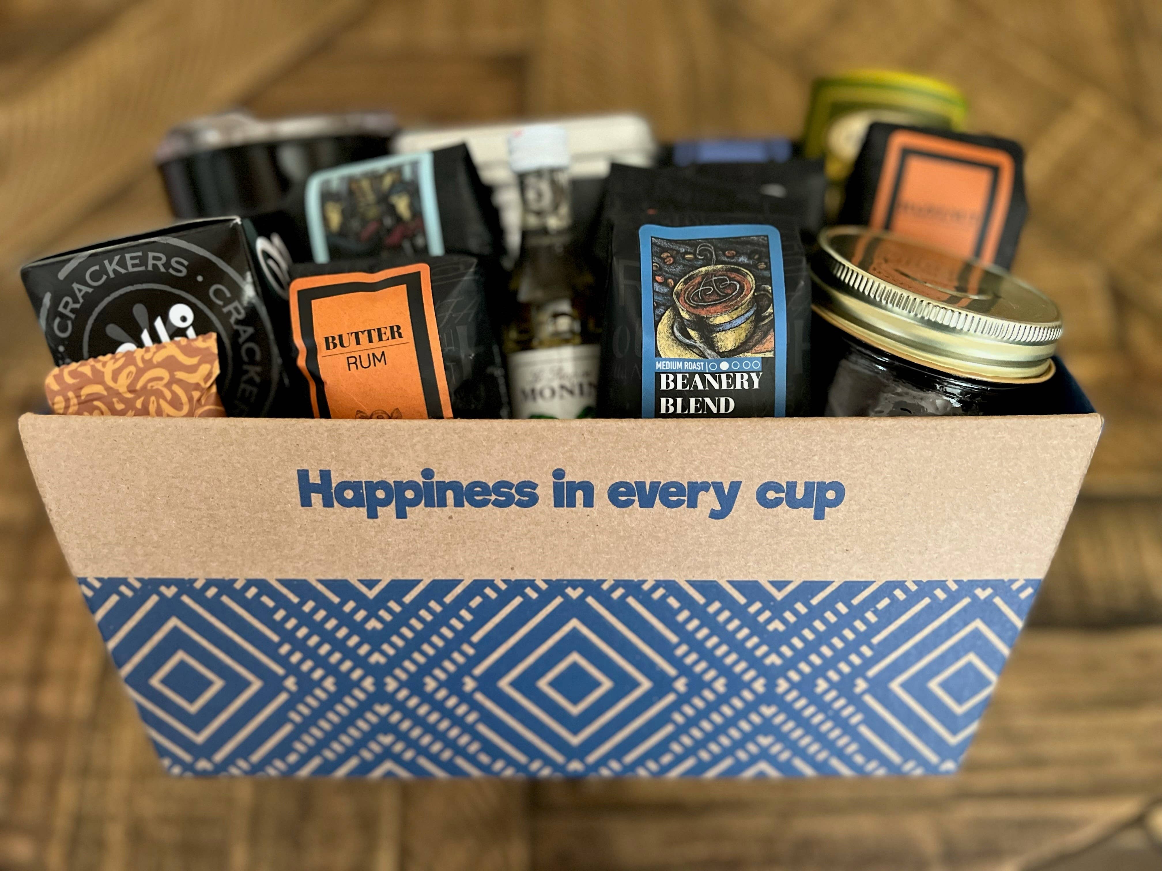 Coffee Beanery - Wholesale Food Gift Basket - Gourmet Favorites Gift Basket4