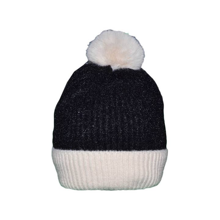 Buck Wholesale - Vente Bonnet – femme - Bonnet d'hiver avec pompon en fourrure de raton laveur, doublure extra chaude