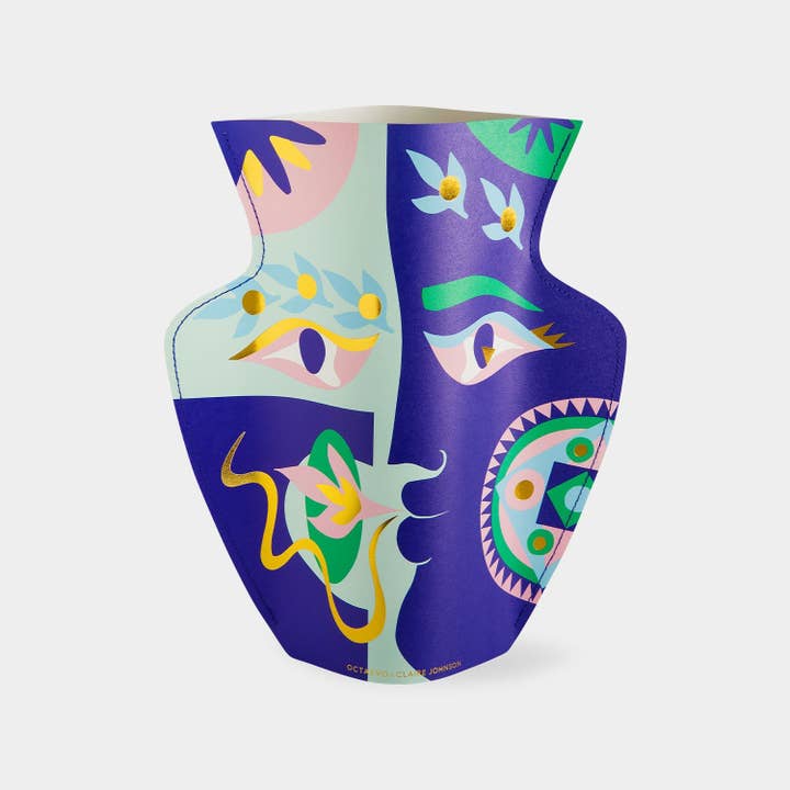 OCTAEVO Claire Johnson Paper Vase, Flower Vase & Card Set for wholesale by 54 Celsius