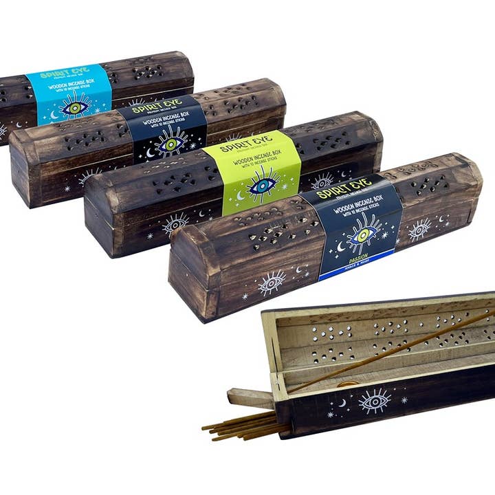 Eye Spirit Incense Box C/10 Sitcks (4 pcs.) for wholesale by Esoterica Arte