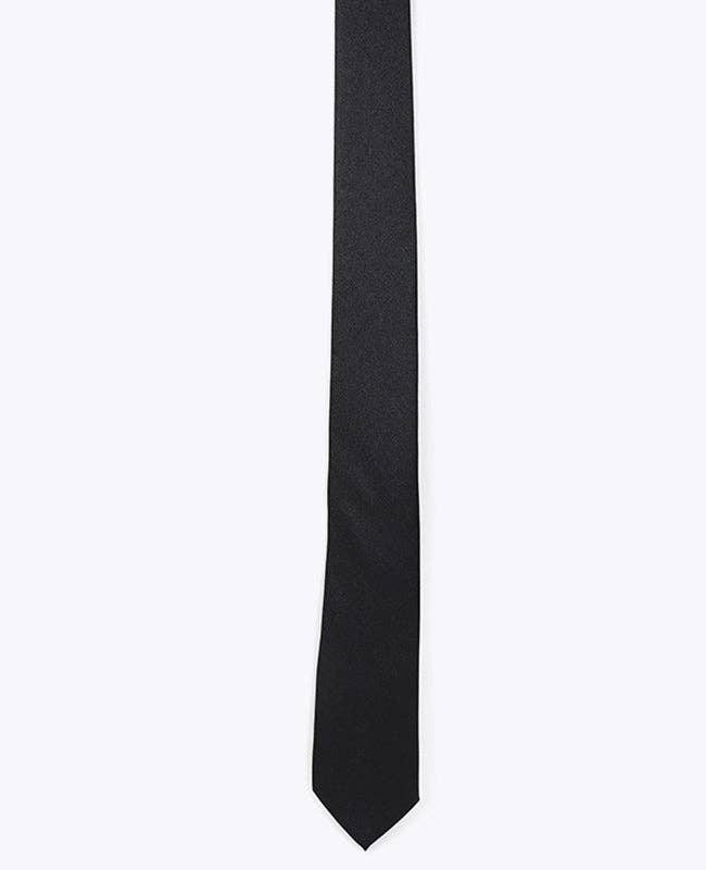 Unipap's - Wholesale Necktie - Men's - Black Sequin Tie No. 1 for Men in Polyester "Armand"2