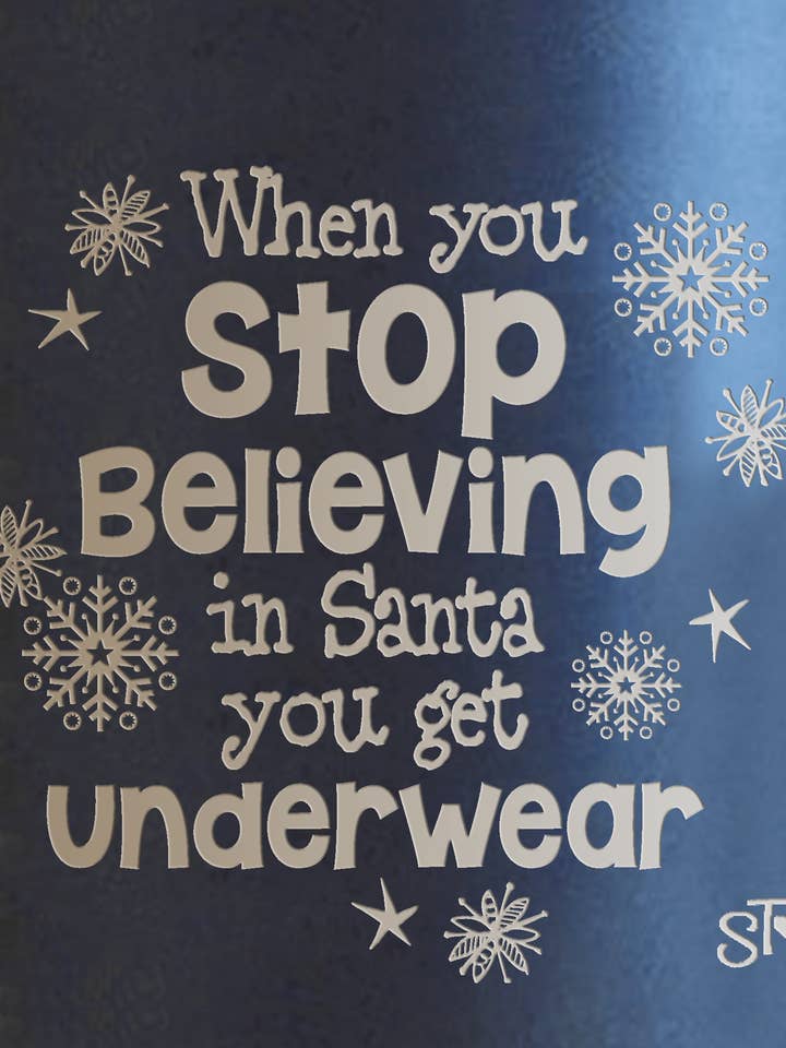 At tro på Santa Premium Tumbler for engroshandel hos Suzy Toronto Wholesale