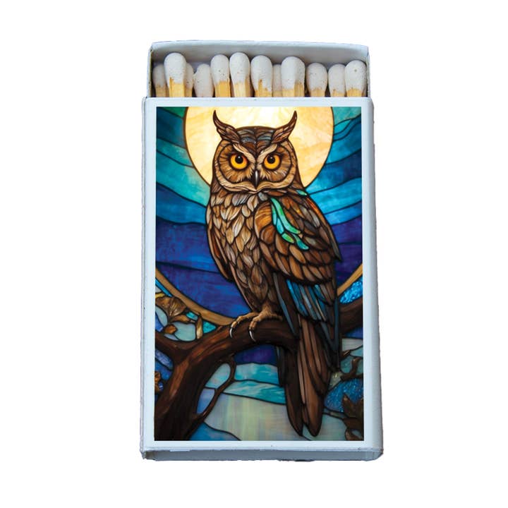 Owl Matchbox • Candle Accessories • Decorative Matches for wholesale by Most Amazing