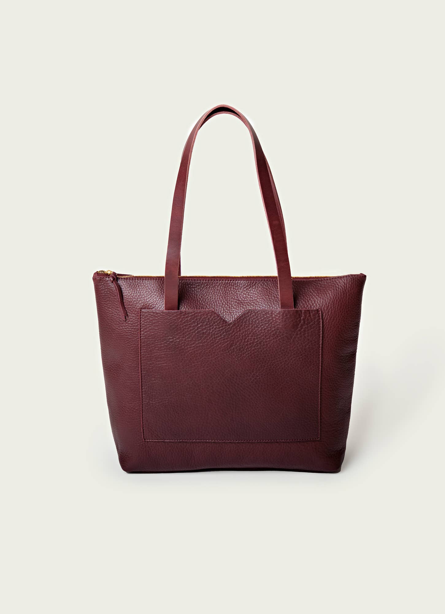 WP Standard - Wholesale Tote Bag - Women's - Leather wide tote bag with zipper3