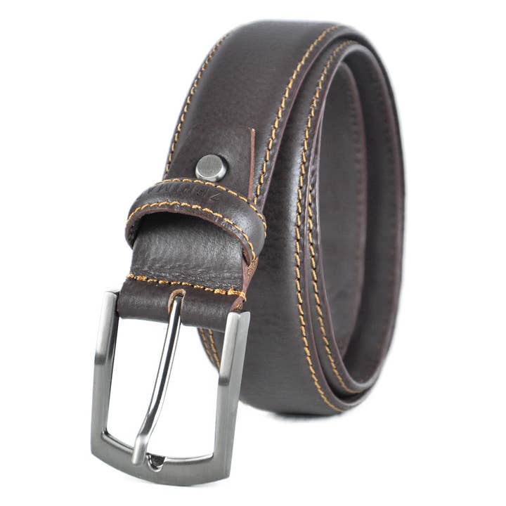 Men's genuine leather belt. Belt with buckle and adjustable. for wholesale by Zerimar 1942