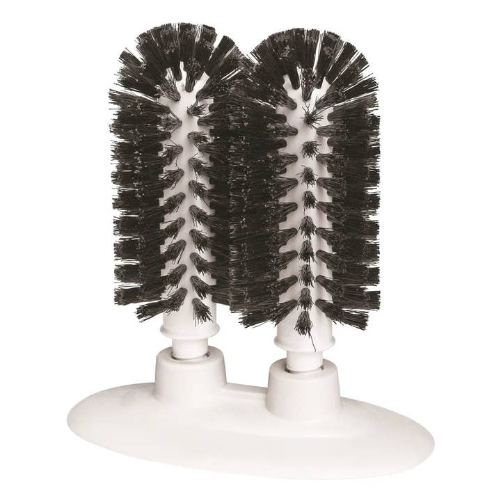 EcoQuality - Vendita all'ingrosso Spazzola per pulire - GWM-200/300, 2-3 Spazzole, Lavavetri Manuale con Base a Ventosa