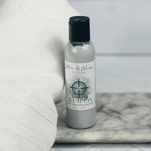 Loción Orgánica para Manos Deadly Weapon para venta al por mayor de Skin & Wicks