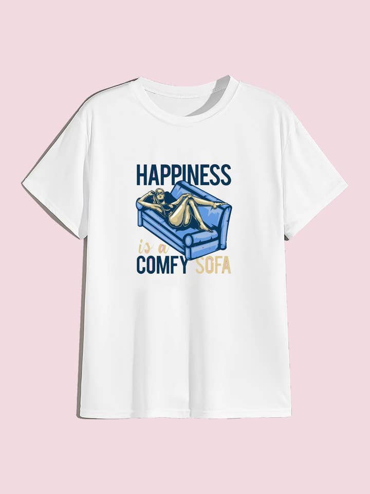 Gibo.couture - Wholesale T-Shirt (Graphic) - Women's - Happiness Concept T-shirt