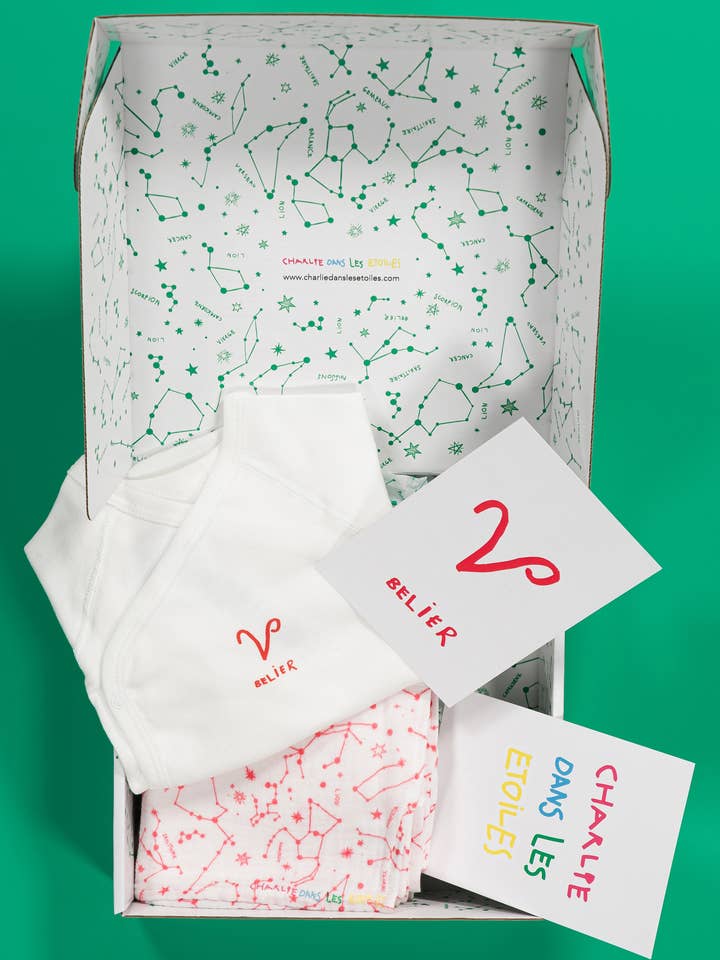 Aries birth box for wholesale by charlie dans les étoiles