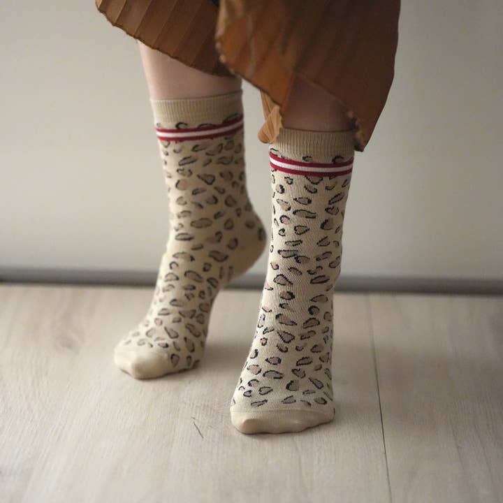 Maison Causettes - Wholesale Socks - Women's - Women's cotton lurex socks - Josette la Léo3