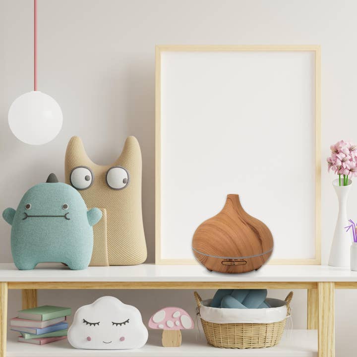 Belle Aroma® - Wholesale Electronic Diffuser - Bamboo Teardrop Ultrasonic Essential Oil Diffuser