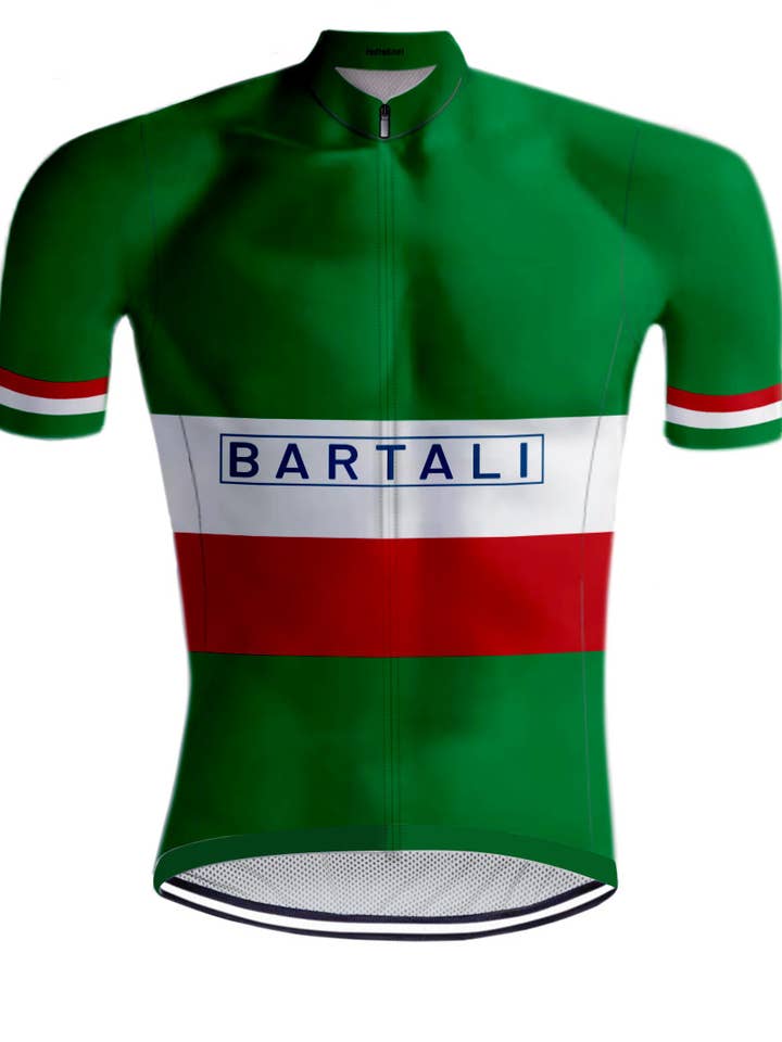 Maillot Cycliste Rétro Gino Bartali REDTED pour la vente par REDTED