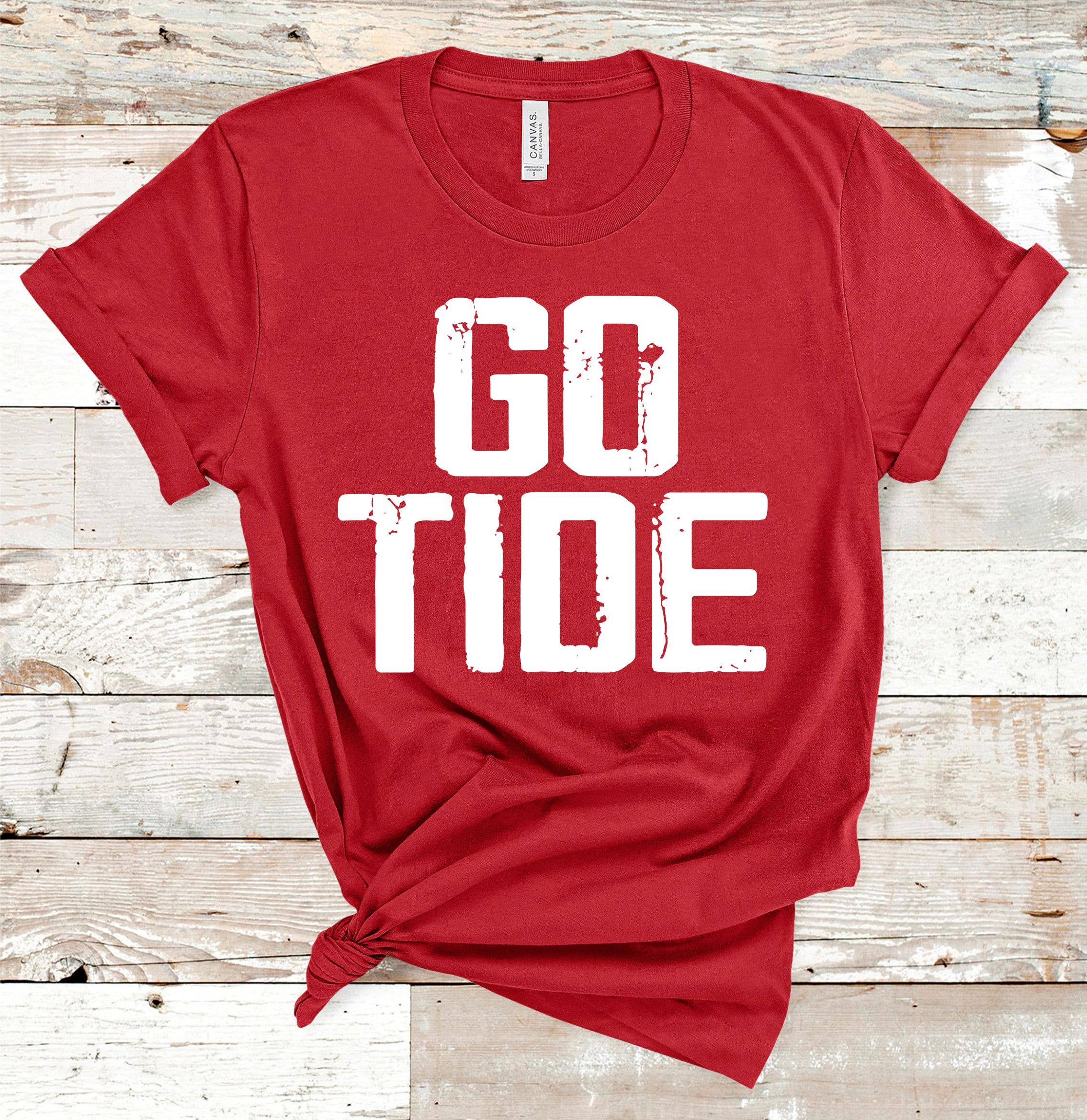 American Threadz Apparel - Vente T-shirt sérigraphié – femme - T-shirt Go Team personnalisé6