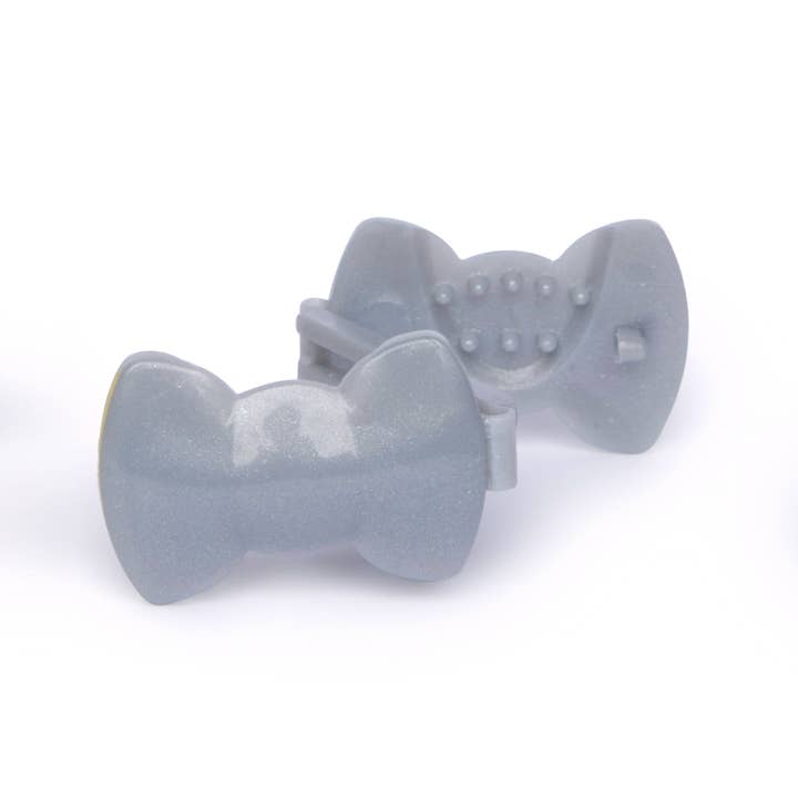 GaBBY Bows - Wholesale Barrette - Kids - Silver Daddy's Girl GaBBY Bows (10)