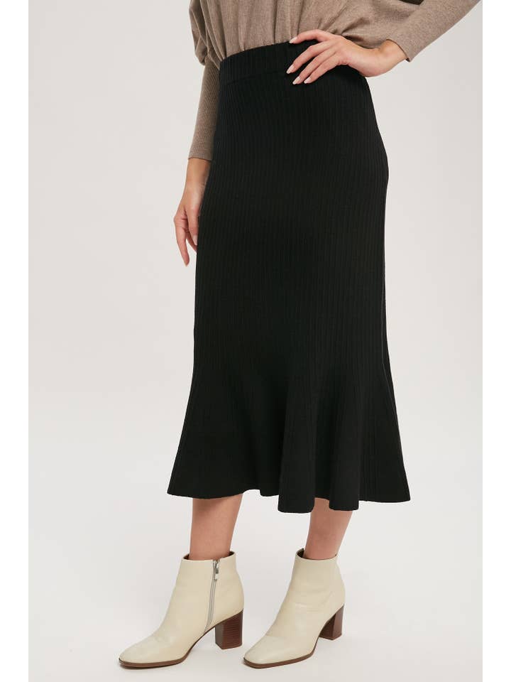Bluivy - Wholesale Skirt - Women's - MERMAID SWEATER MIDI SKIRT25